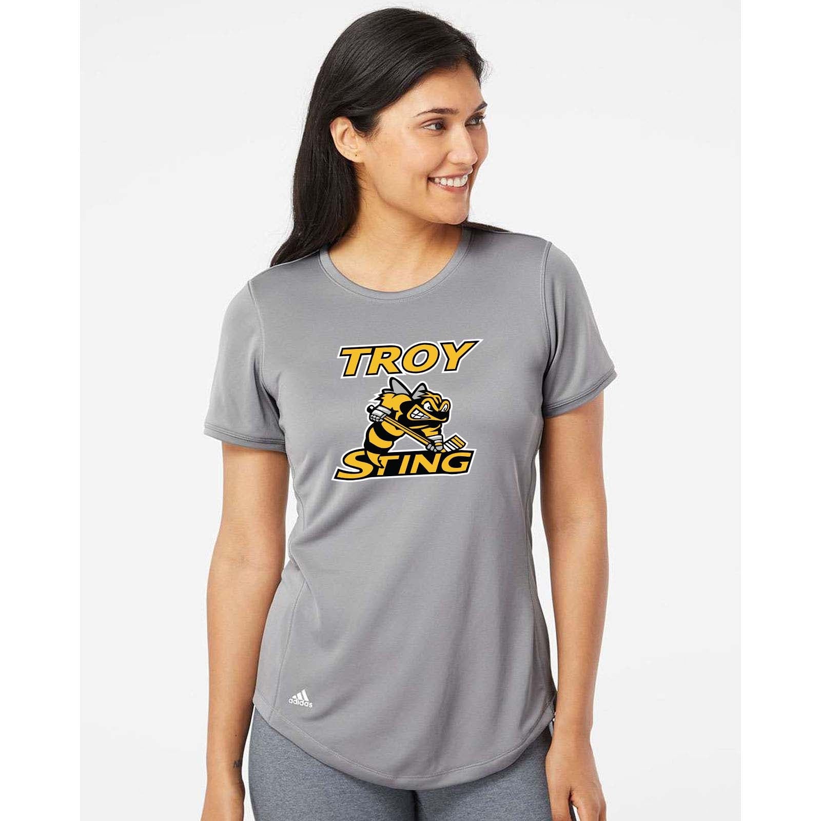 Troy Sting Adidas - Women's Sport T-Shirt Printed - Mato & Hash