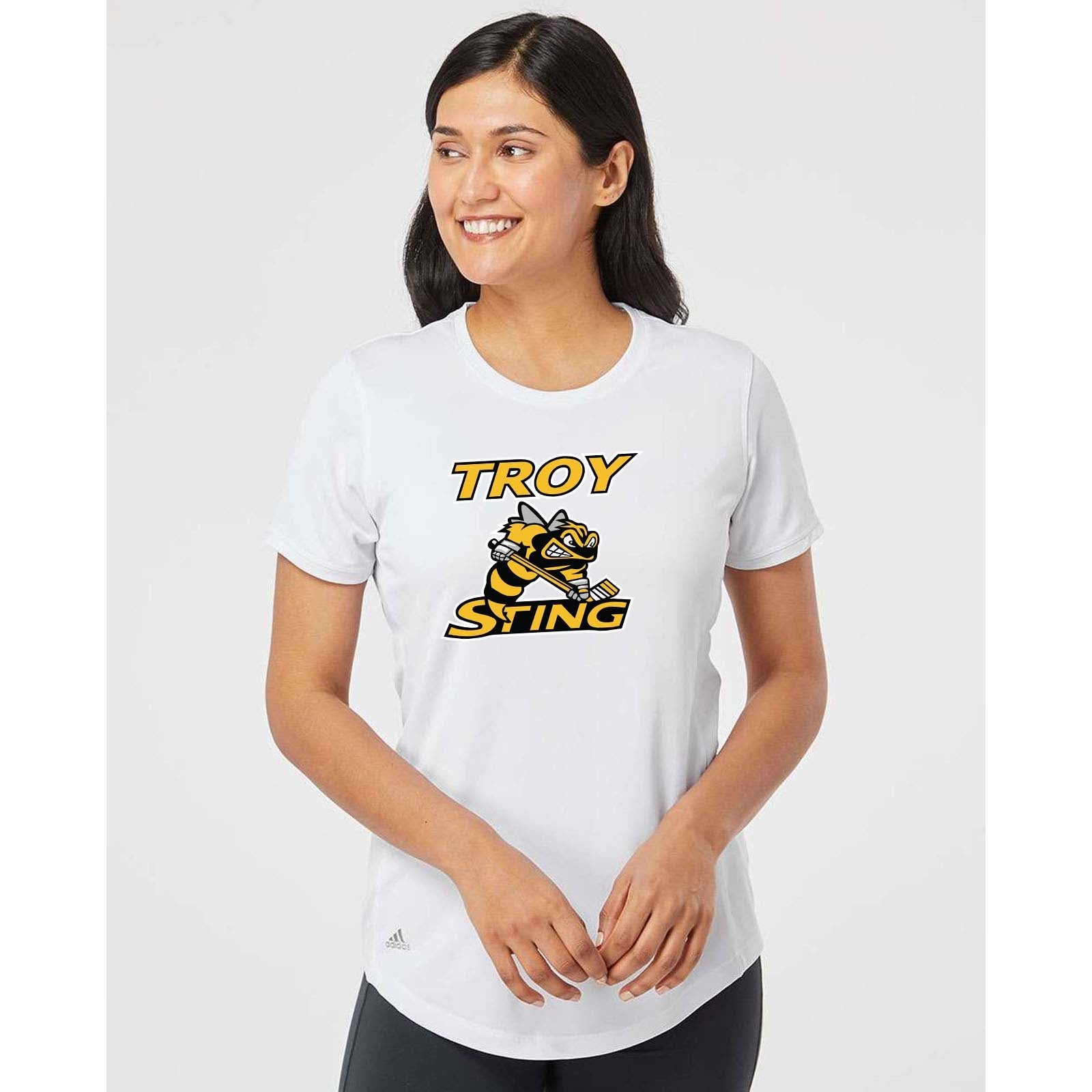 Troy Sting Adidas - Women's Sport T-Shirt Printed - Mato & Hash