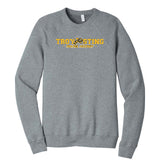 Troy Sting Bella + Canvas Unisex Cotton/Polyester Fleece Raglan Crewneck Sweatshirt Embroidery - Mato & Hash