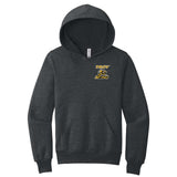 Troy Sting Bella + Canvas Youth Cotton/Polyester Fleece Hooded Sweatshirt Embroidery - Mato & Hash