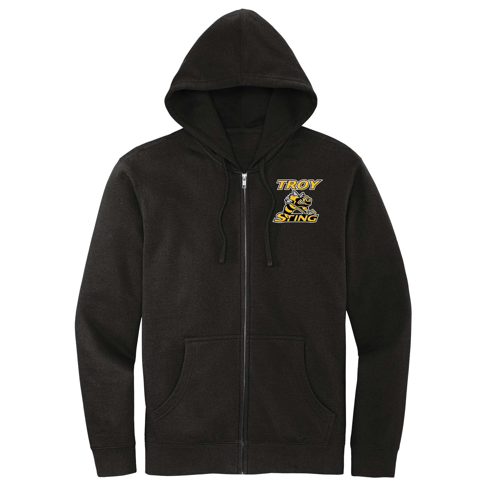 Troy Sting Custom District® V.I.T.™ Fleece Full-Zip Hoodie - Mato & Hash