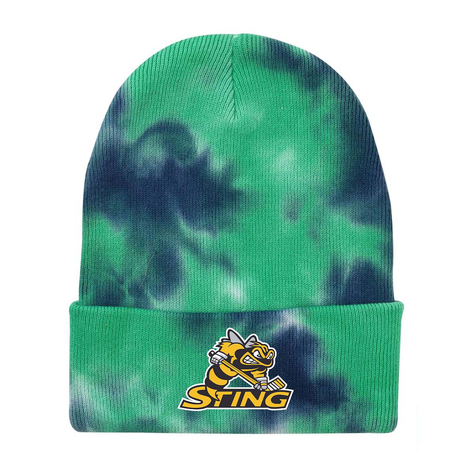 Troy Sting Embroidered Sportsman - 12" Tie-Dyed Knit - Mato & Hash