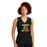 Troy Sting Ladies Sleeveless PosiCharge® Competitor™ V-Neck Tee - Mato & Hash