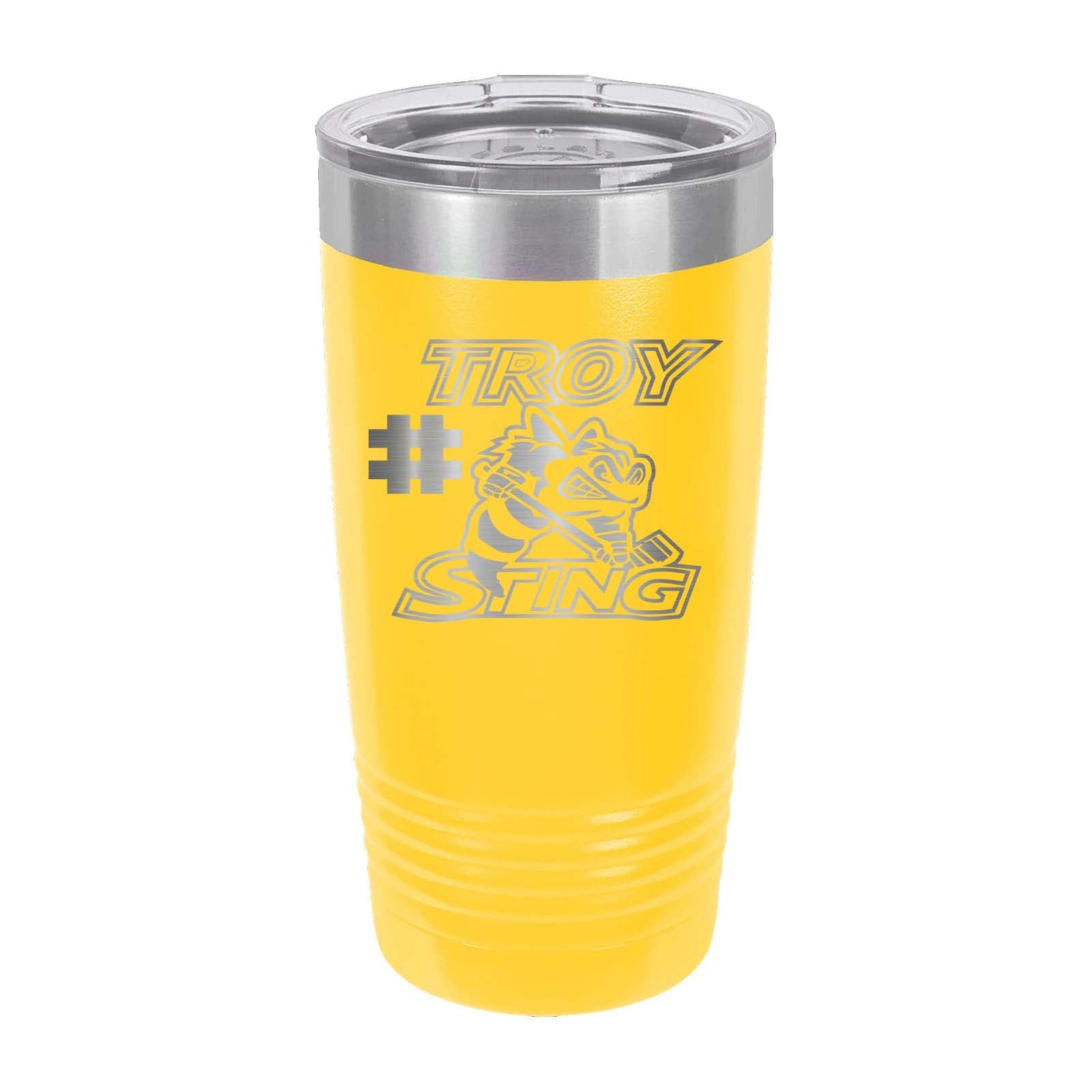 Troy Sting Laser Engraved 20oz Pint with Sliding Lid - Mato & Hash