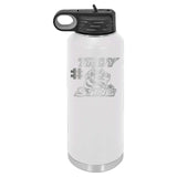 Troy Sting Laser Engraved 32oz Water Bottle with Flip Lid - Mato & Hash