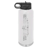 Troy Sting Laser Engraved 32oz Water Bottle with Flip Lid - Mato & Hash