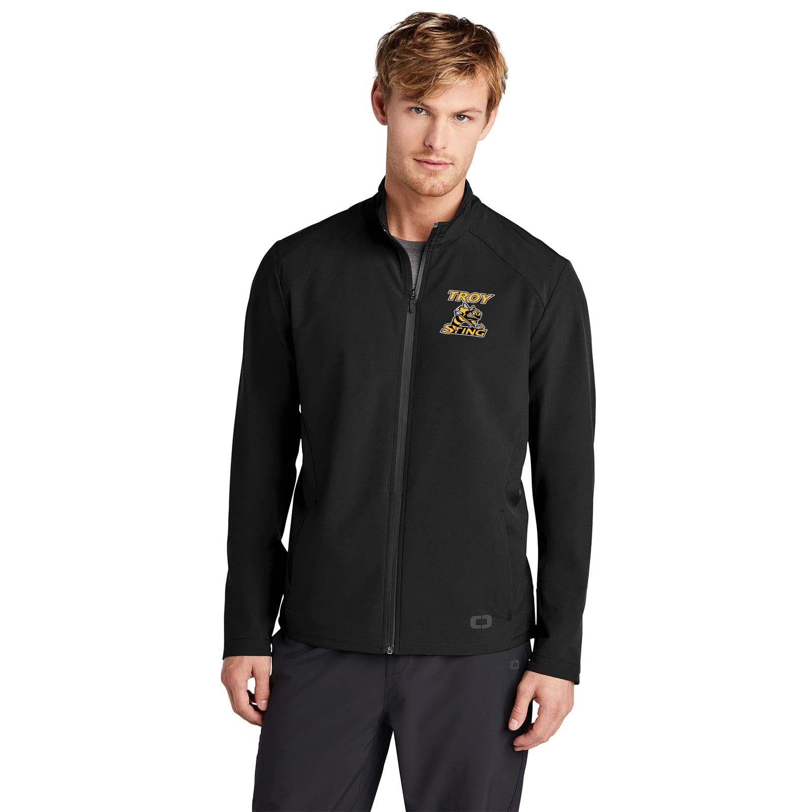 Troy Sting OGIO® Connection Full-Zip Embroidery - Mato & Hash