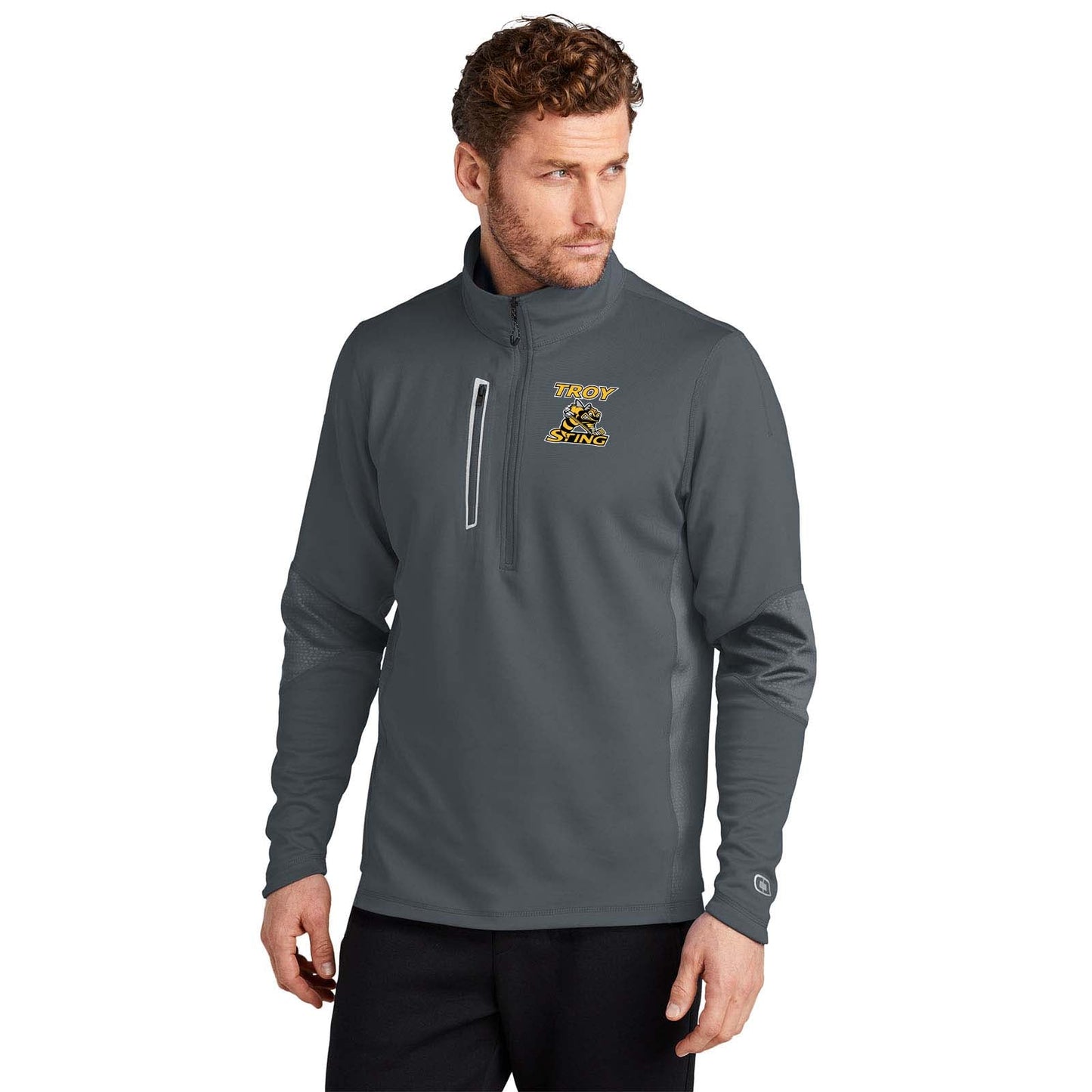 Troy Sting OGIO® ENDURANCE Fulcrum 1/4-Zip Embroidery - Mato & Hash