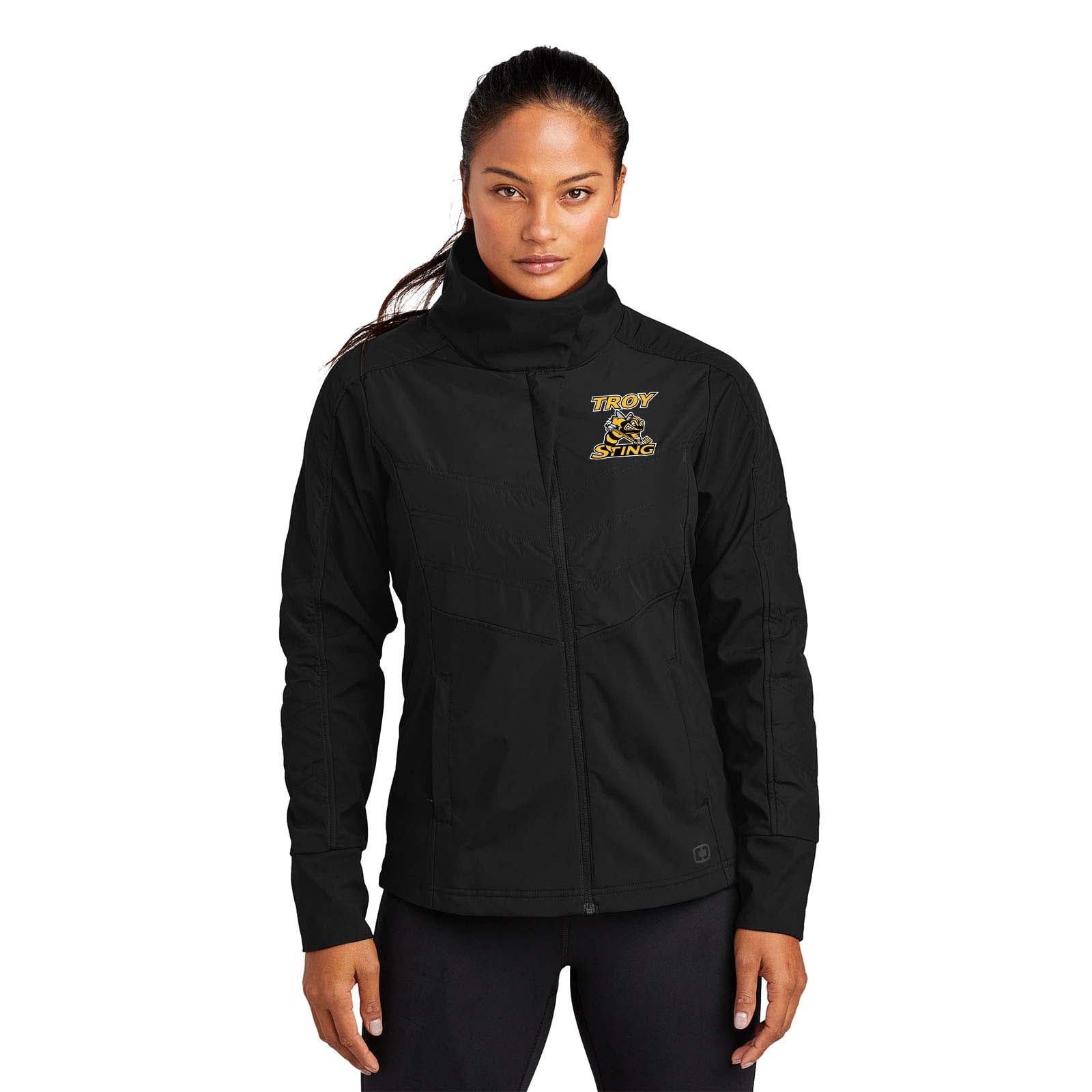 Troy Sting OGIO® ENDURANCE Ladies Brink Soft Shell Embroidery - Mato & Hash