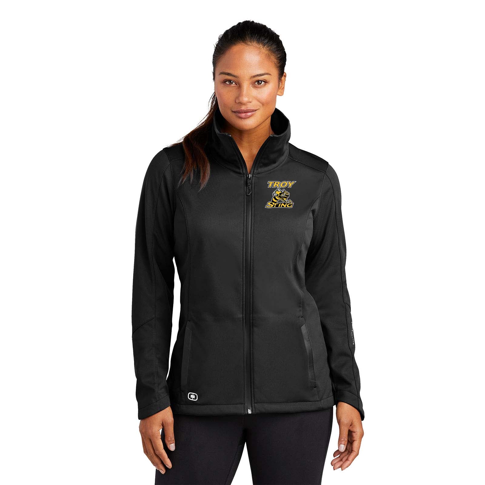 Troy Sting OGIO® ENDURANCE Ladies Crux Soft Shell Embroidery - Mato & Hash
