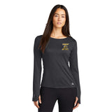 Troy Sting OGIO® ENDURANCE Ladies Long Sleeve Pulse Crew Embroidery - Mato & Hash