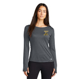 Troy Sting OGIO® ENDURANCE Ladies Long Sleeve Pulse Crew Embroidery - Mato & Hash