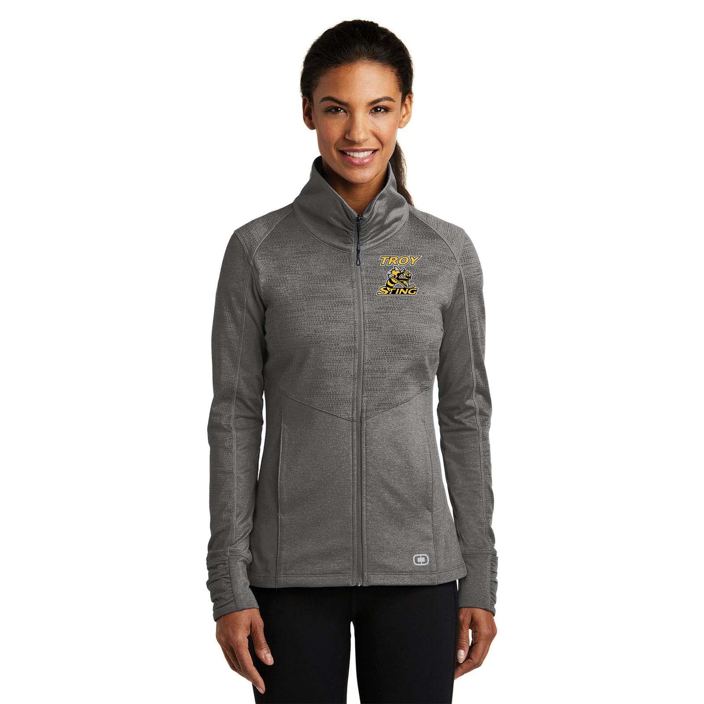 Troy Sting OGIO® ENDURANCE Ladies Sonar Full-Zip Embroidery - Mato & Hash