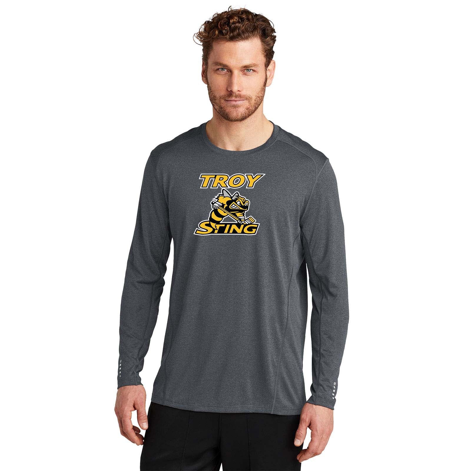 Troy Sting OGIO® ENDURANCE Long Sleeve Pulse Crew Printed - Mato & Hash