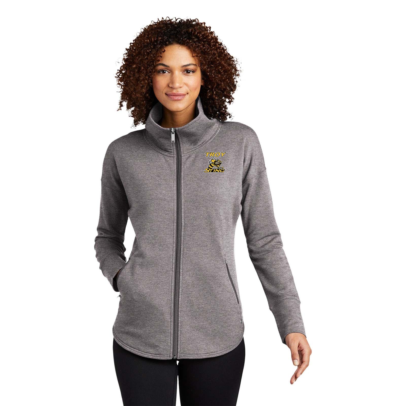 Troy Sting OGIO® Ladies Luuma Full-Zip Fleece Embroidery - Mato & Hash