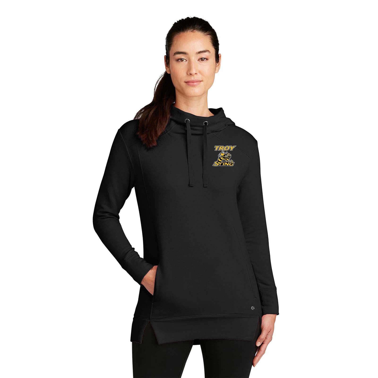 Troy Sting OGIO ® Ladies Luuma Pullover Fleece Hoodie Embroidery - Mato & Hash