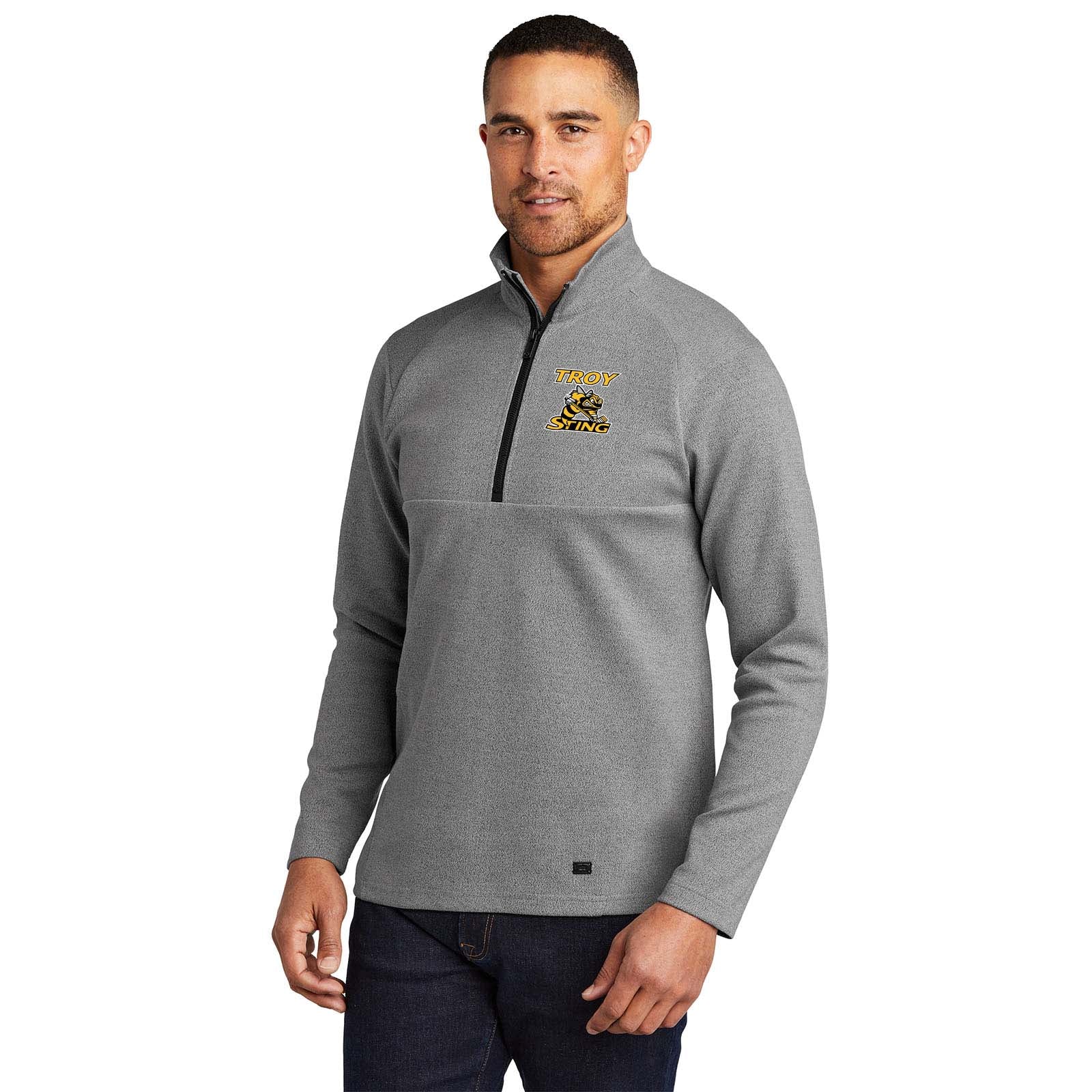 Troy Sting OGIO® Transition 1/4-Zip Embroidery - Mato & Hash