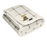 Troy Sting Port Authority ® Flannel Sherpa Blanket Embroidery - Mato & Hash