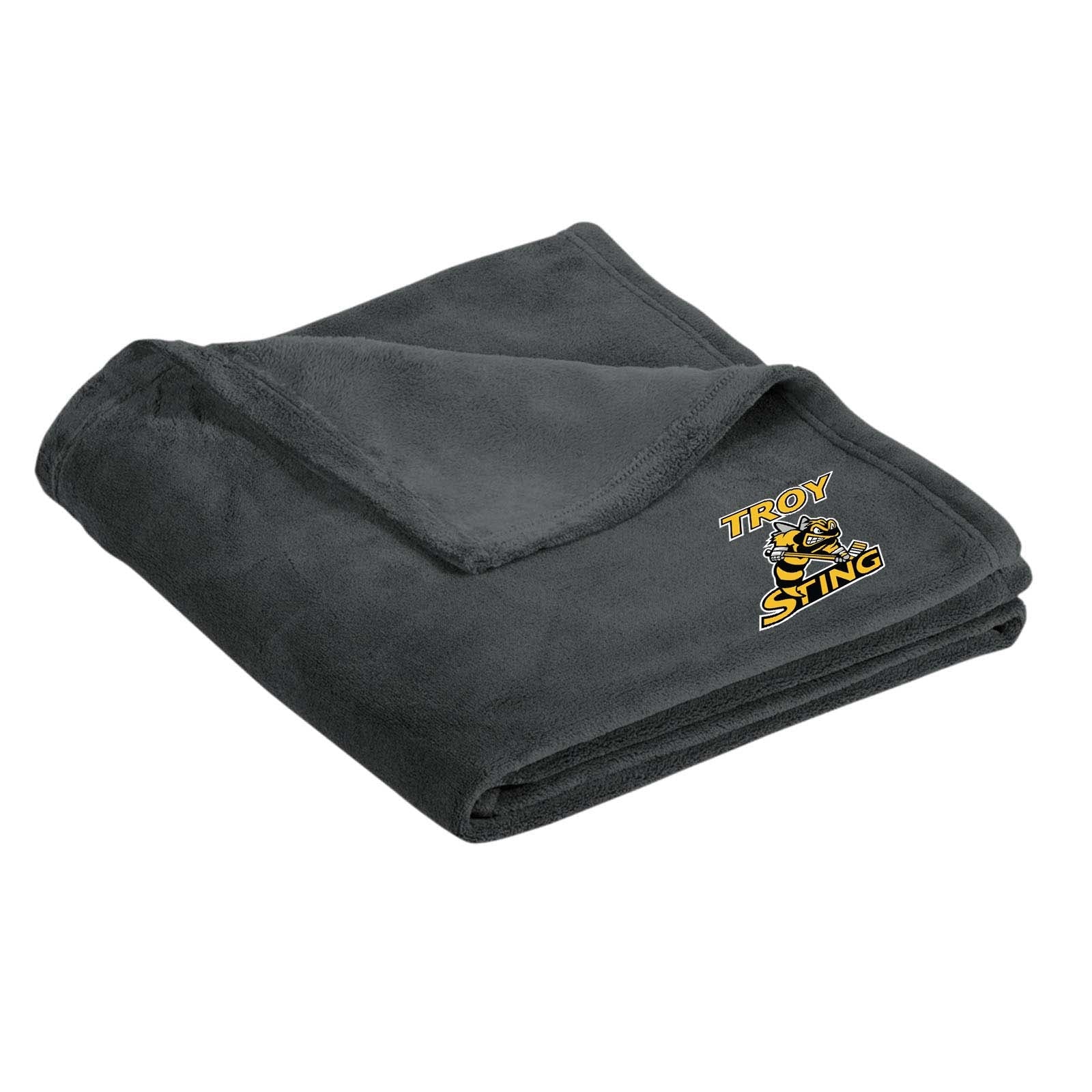 Troy Sting Port Authority ®Ultra Plush Blanket Embroidery - Mato & Hash