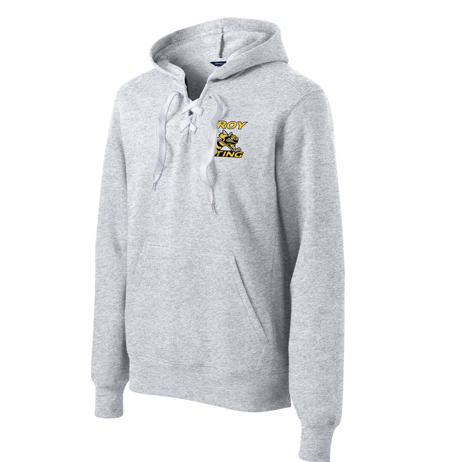 Troy Sting Sport-Tek® Lace Up Pullover Hooded Sweatshirt - Mato & Hash