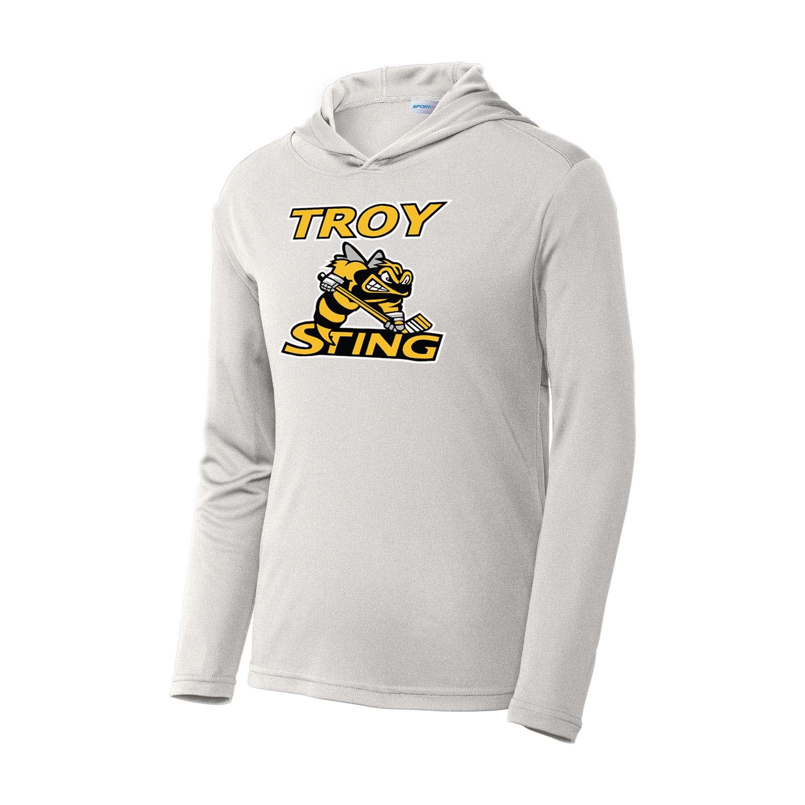 Troy Sting Sport-Tek ® PosiCharge ® Competitor ™ T- Shirt Hooded Pullover Printed - Mato & Hash