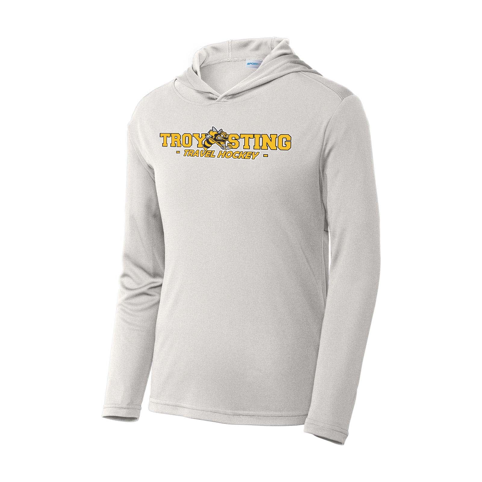 Troy Sting Sport-Tek ® PosiCharge ® Competitor ™ T- Shirt Hooded Pullover Printed - Mato & Hash