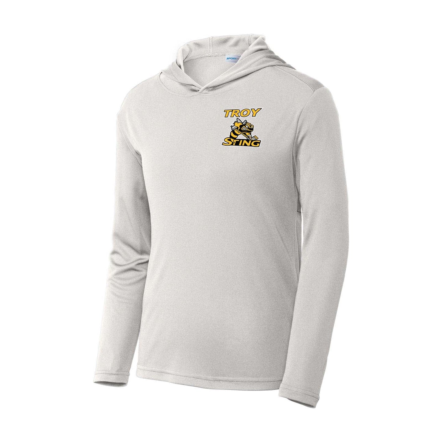 Troy Sting Sport-Tek ® Youth PosiCharge ® Competitor ™ T- Shirt Hooded Pullover Printed - Mato & Hash