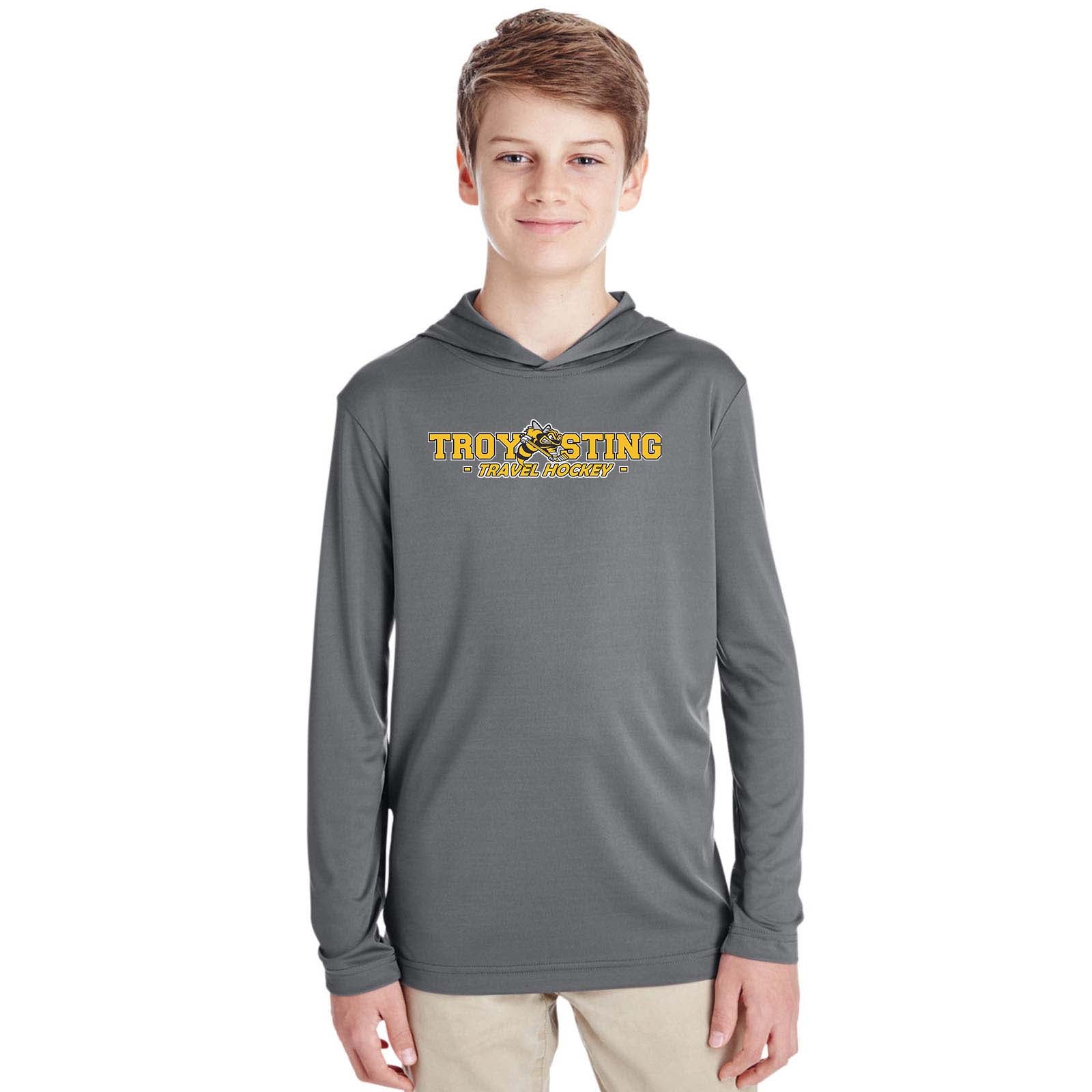 Troy Sting Team 365 Youth Zone Performance Hoodie Printed - Mato & Hash