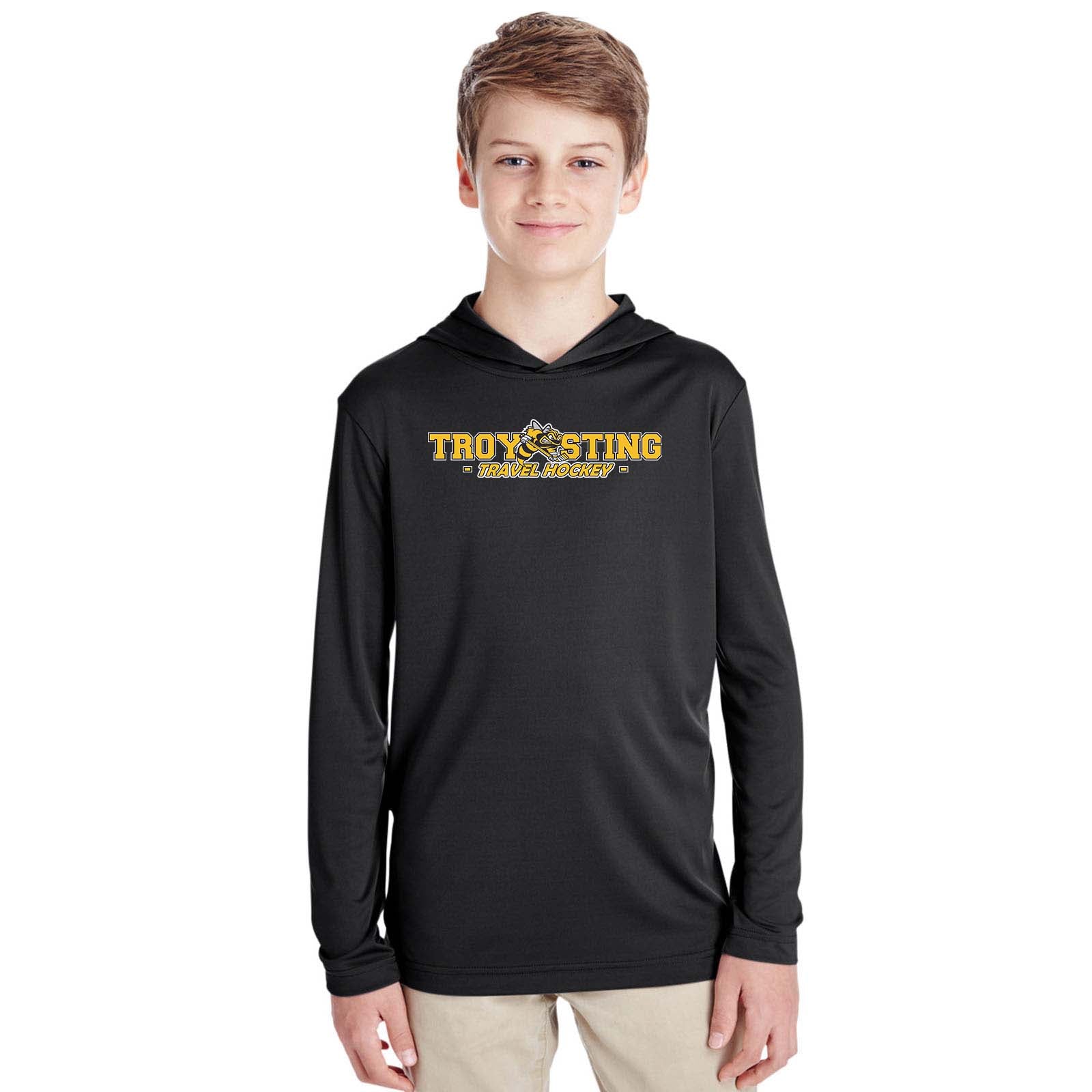 Troy Sting Team 365 Youth Zone Performance Hoodie Printed - Mato & Hash