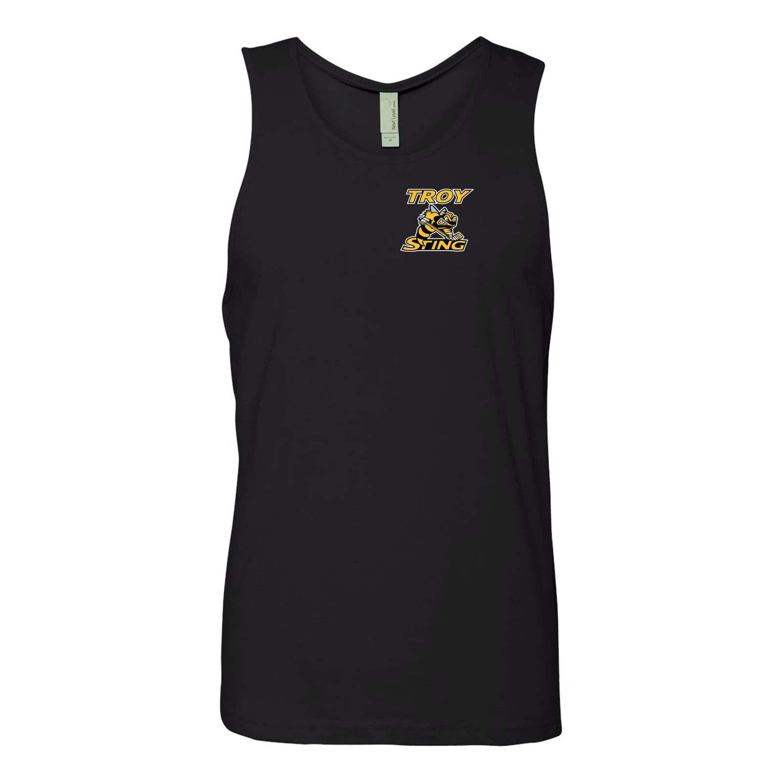 Troy Sting Unisex 100% Cotton Tank Top Embroidery - Mato & Hash