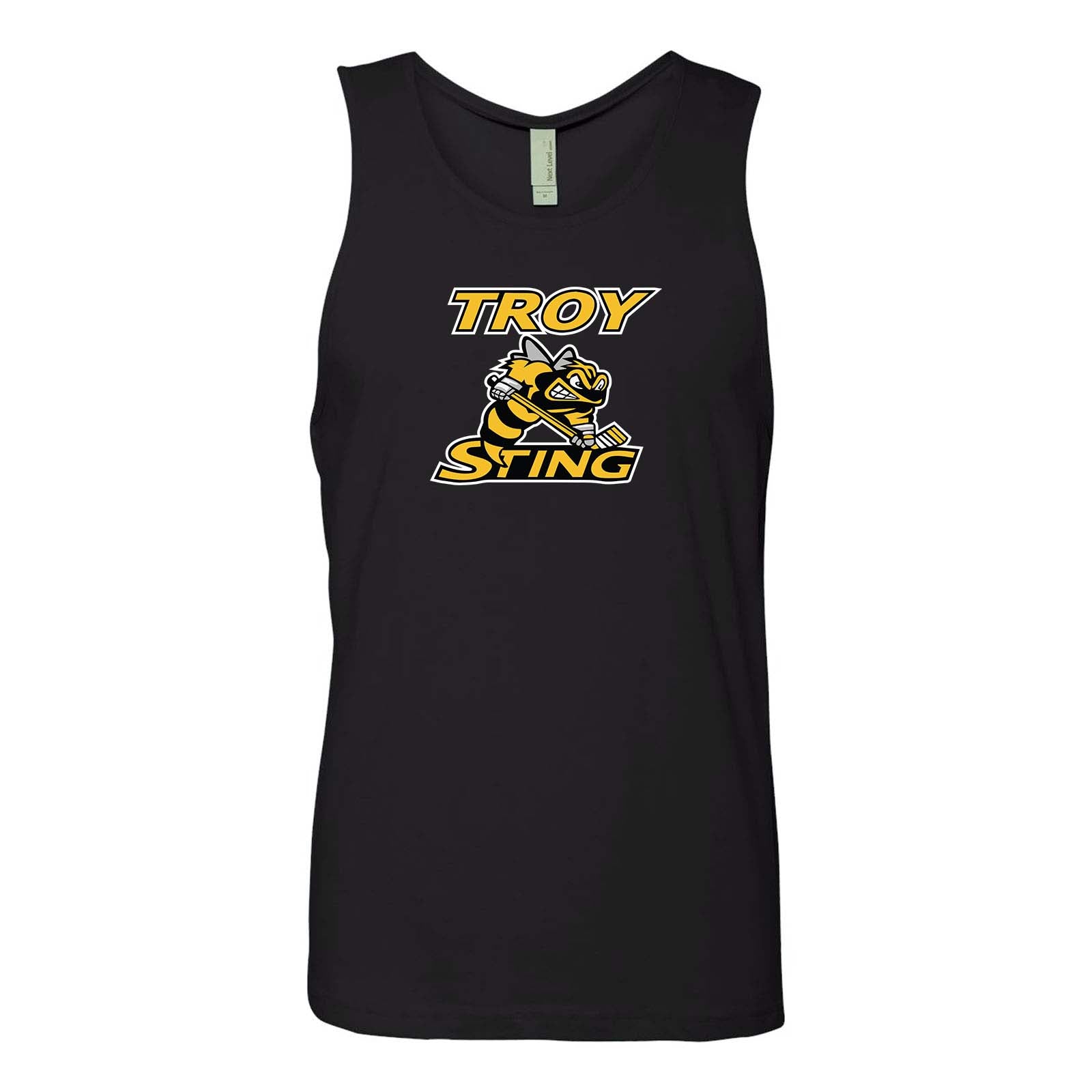 Troy Sting Unisex 100% Cotton Tank Top Embroidery - Mato & Hash