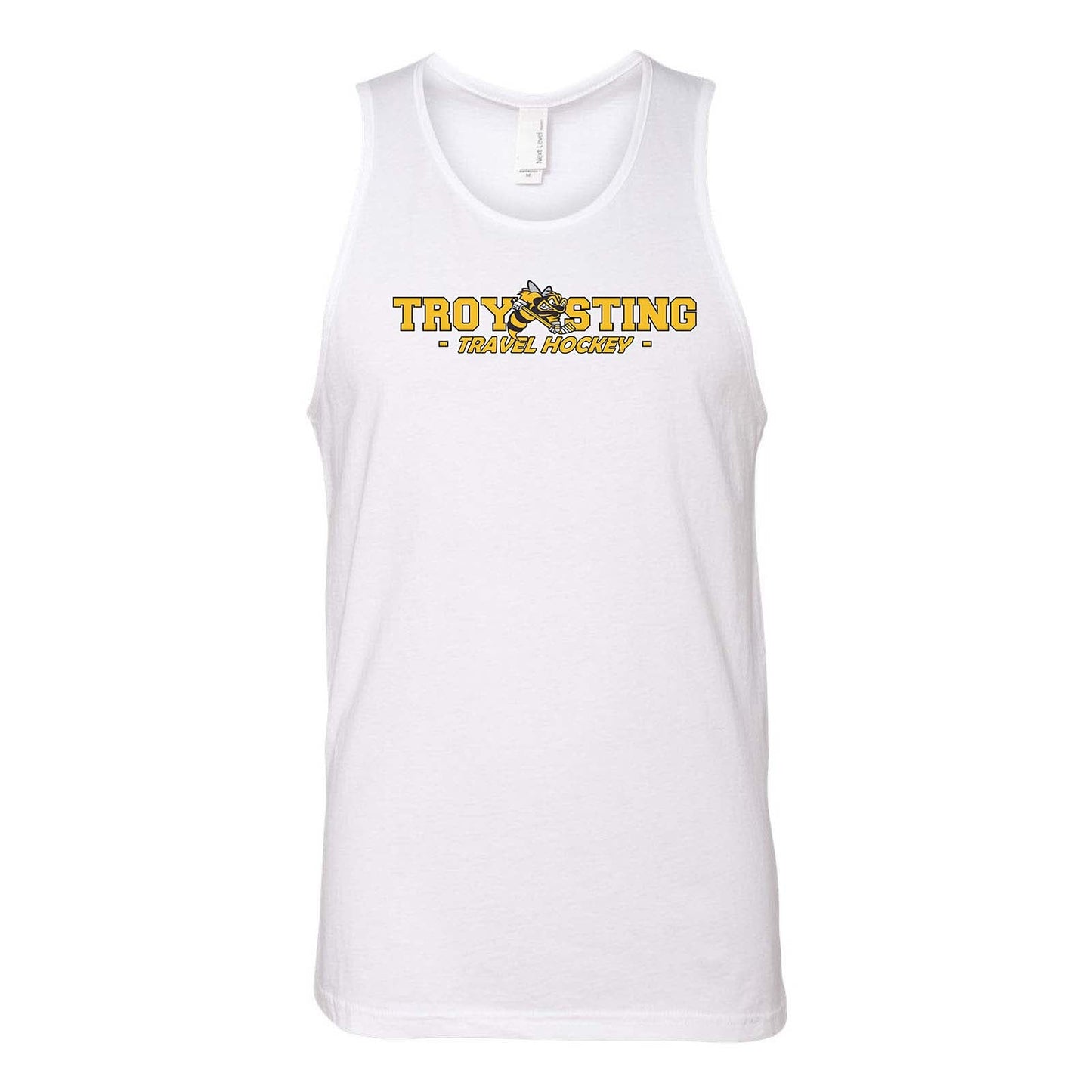 Troy Sting Unisex 100% Cotton Tank Top Embroidery - Mato & Hash