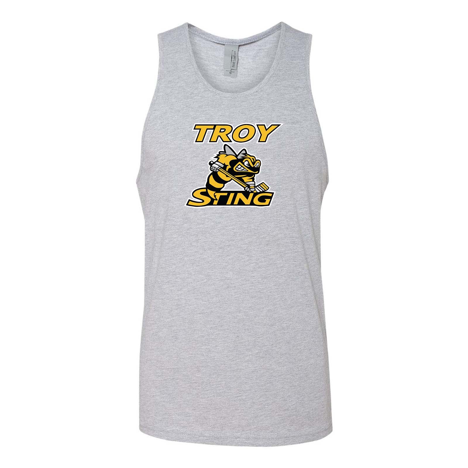 Troy Sting Unisex 100% Cotton Tank Top Embroidery - Mato & Hash