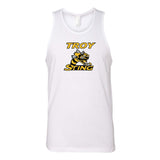 Troy Sting Unisex 100% Cotton Tank Top Embroidery - Mato & Hash