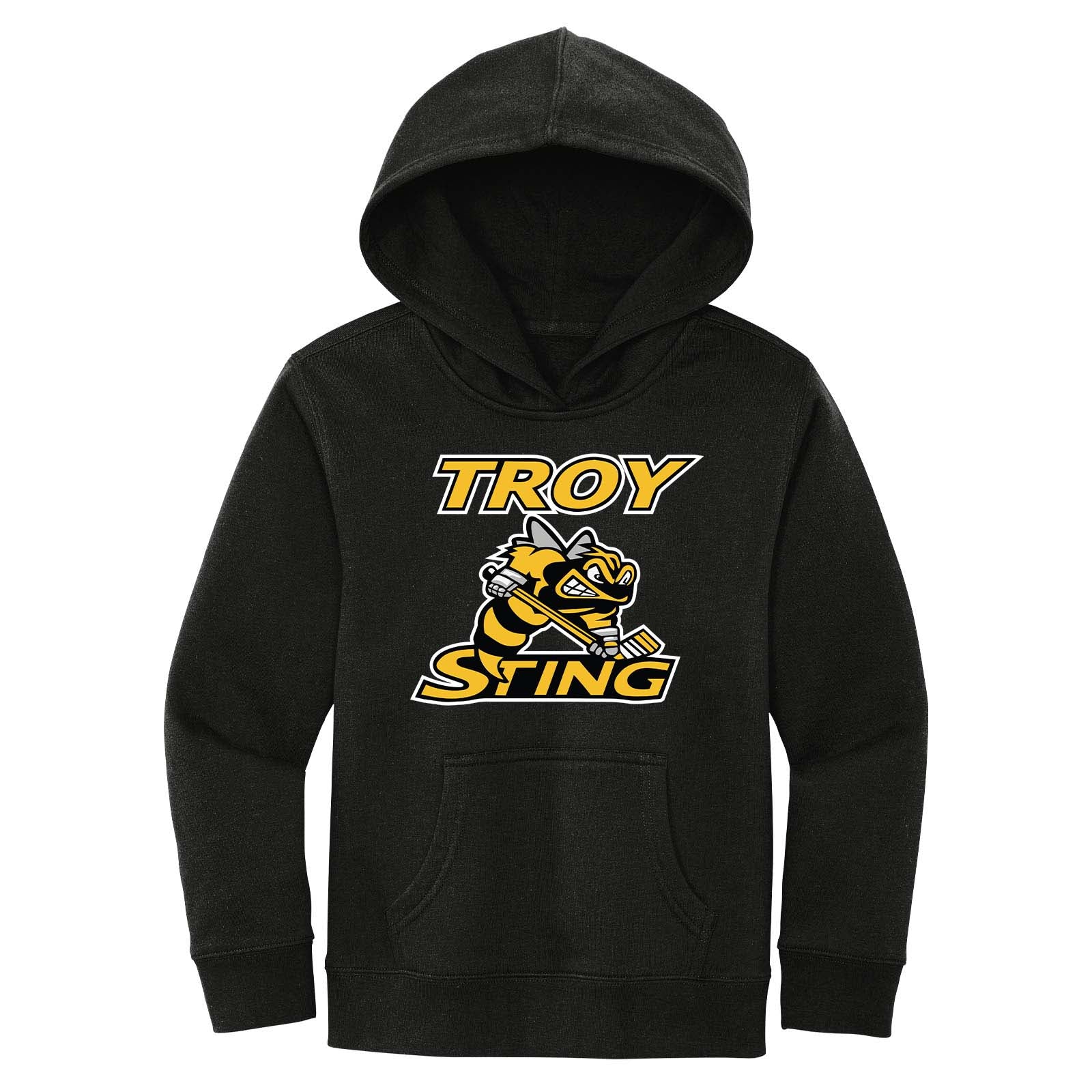 Troy Sting Youth Cotton/Polyester Fleece Hooded Sweatshirt - Mato & Hash