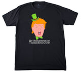 Trump Leprechaun - My Shamrock Is Tremendous Mens T Shirts - Mato & Hash