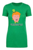 Trump Leprechaun - My Shamrock Is Tremendous Womens T Shirts - Mato & Hash