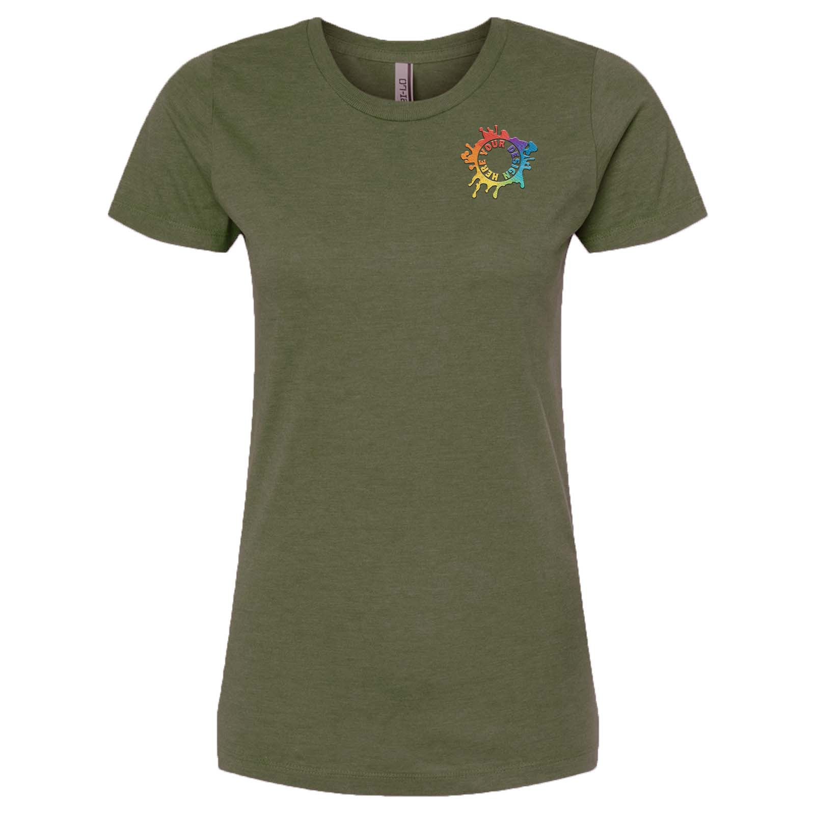 Tultex Women's Premium Cotton/Polyester Blend T-Shirt Embroidery - Mato & Hash