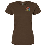 Tultex Women's Premium Cotton/Polyester Blend T-Shirt Embroidery - Mato & Hash