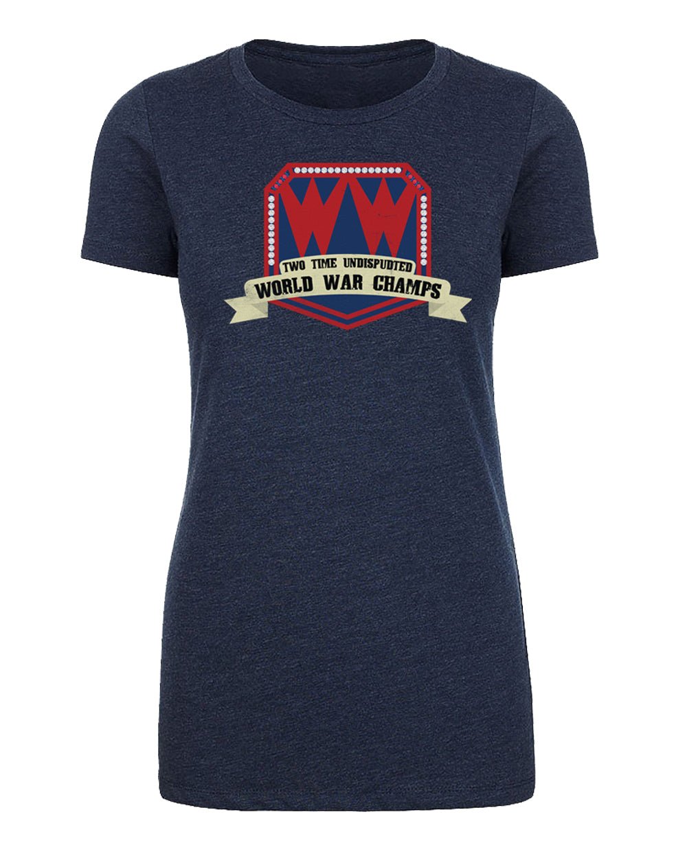 Two Time Undisputed World War Champs Womens T Shirts - Mato & Hash