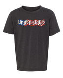United States Red, White & Blue Kids 4th of July T Shirts