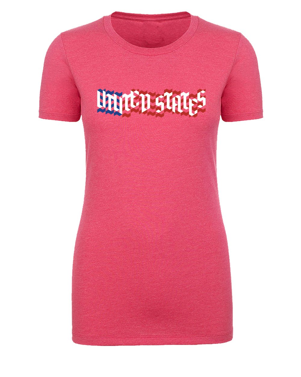 United States Red, White & Blue Womens 4th of July T Shirts - Mato & Hash