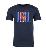 USA Monogram Unisex 4th of July T Shirts - Mato & Hash
