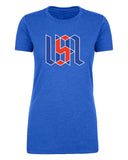 USA Monogram Womens 4th of July T Shirts - Mato & Hash