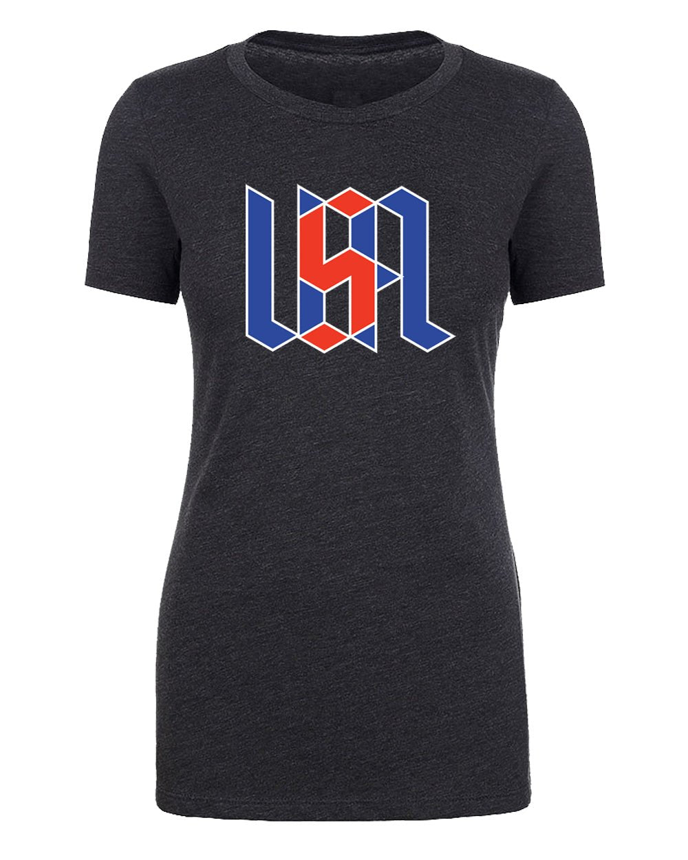 USA Monogram Womens 4th of July T Shirts - Mato & Hash
