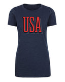 USA Womens 4th of July T Shirts