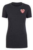 Valentine's Day Candy Heart "I Need Space" Left Chest Womens T Shirts - Mato & Hash