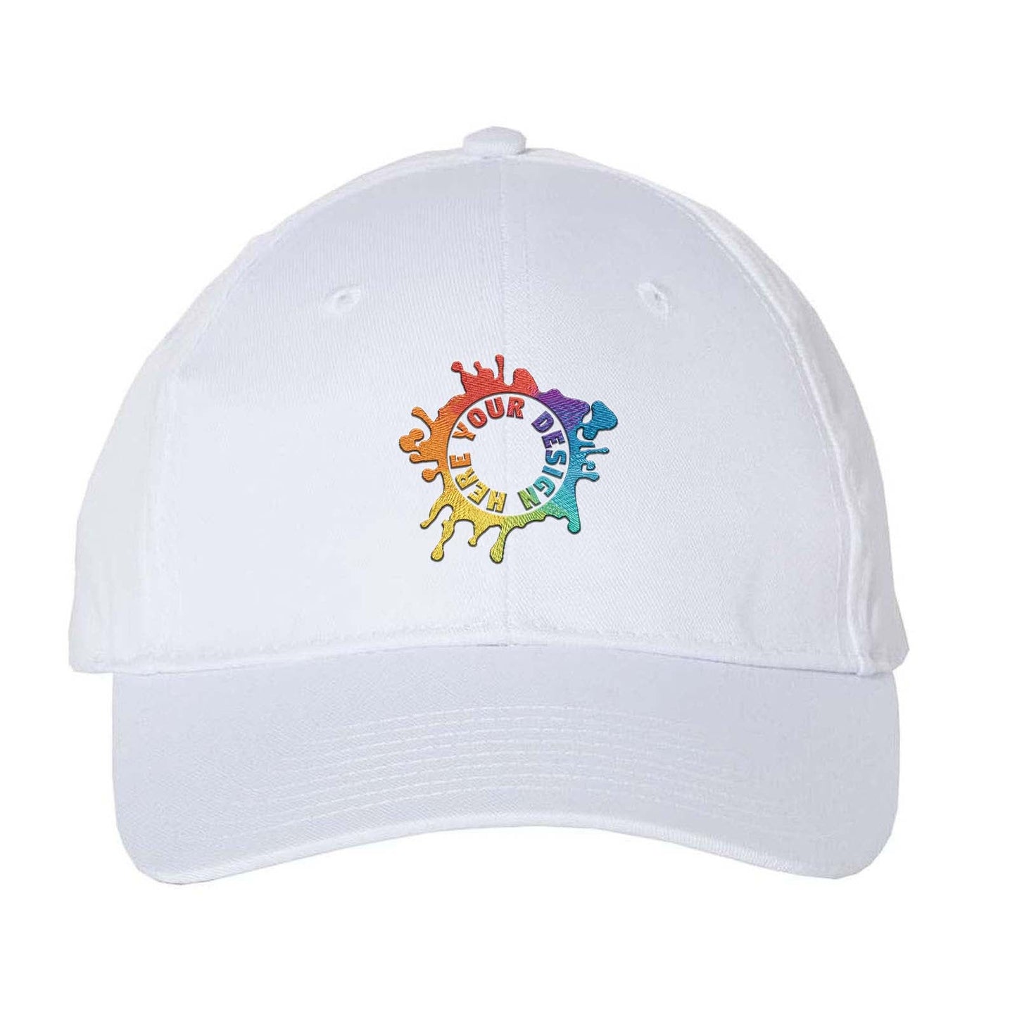 Valucap - Lightweight Twill Cap Embroidery - Mato & Hash