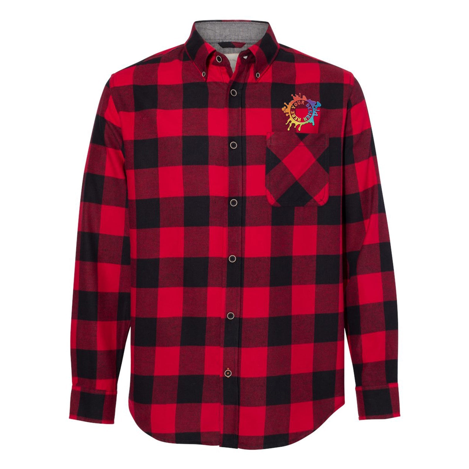 Vintage 100% Cotton Red Plaid Small Long Sleeve Shirt — Ralph