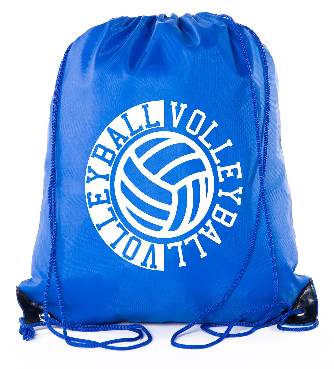 Volleyball Logo Polyester Drawstring Bag - Mato & Hash